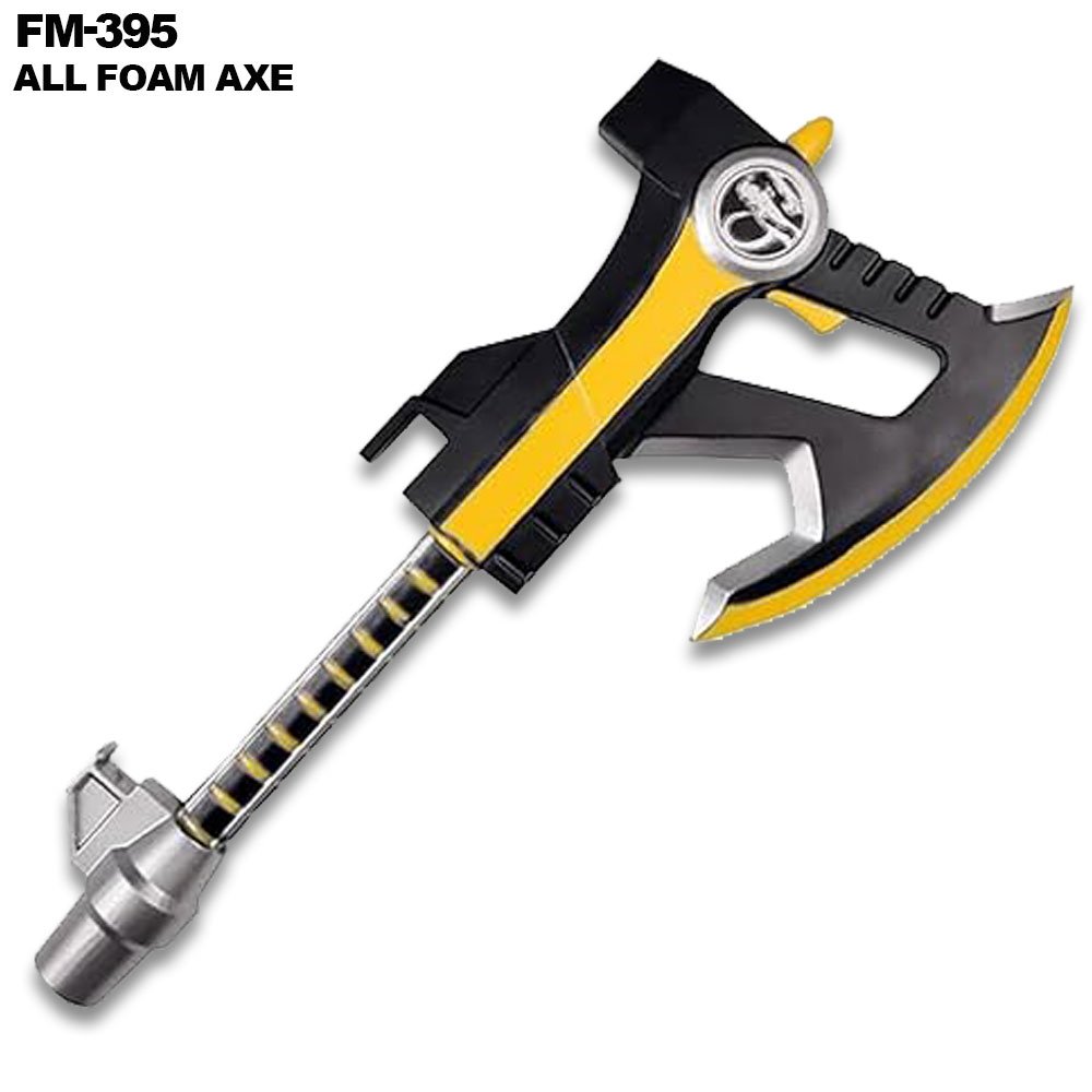NLX 23" Foam Shadow Ranger Black Axe Super Sentai Show Costume Cosplay Prop Foam Axe